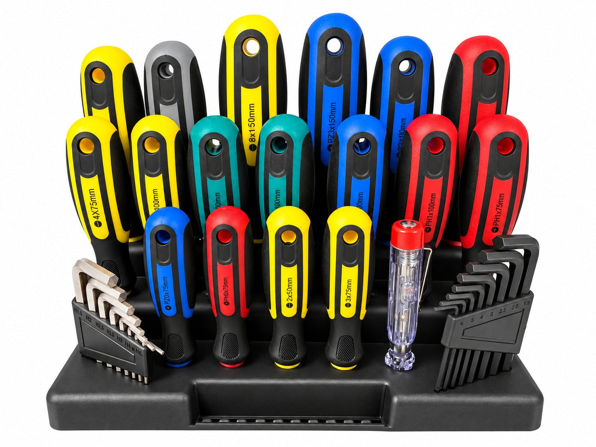 Csavarhúzó készlet TORX imbus csillag 44 db GEBO TOOLS