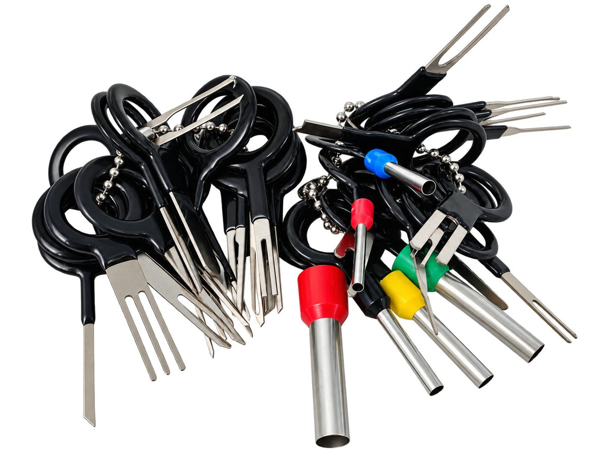 Terminál eltávolító - autó csatlakozó szerelő készlet 38 db GEBO TOOLS