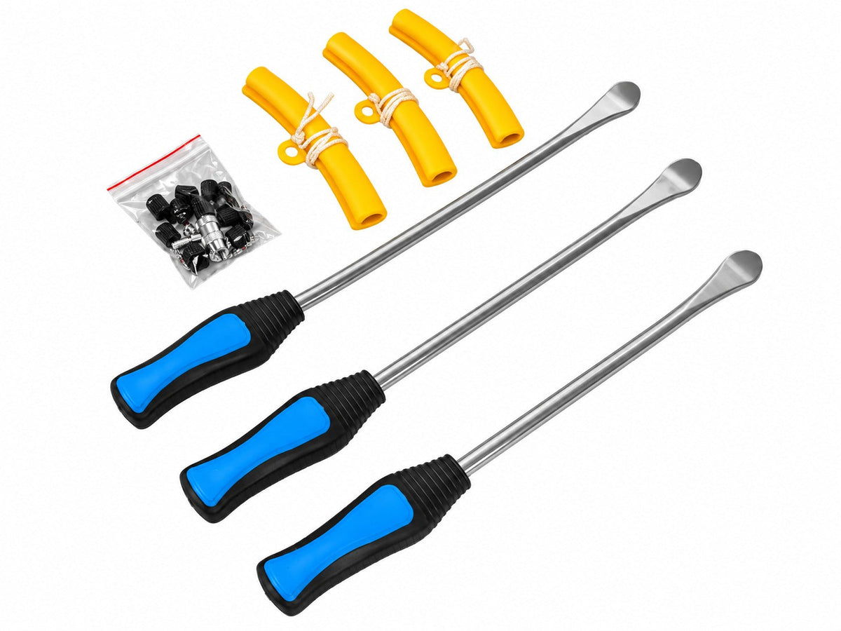 Feszítővas fogantyúval gumiabroncshoz felni védelemmel 22 db GEBO TOOLS