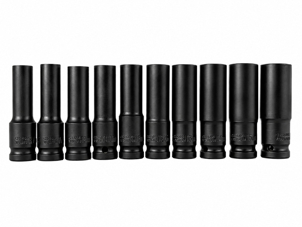 Dugókulcs készlet 1/2 hosszú 8-24 mm 10 db GEBO TOOLS
