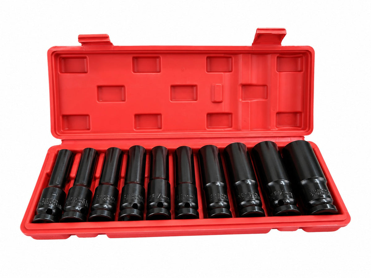 Dugókulcs készlet 1/2 hosszú 8-24 mm 10 db GEBO TOOLS