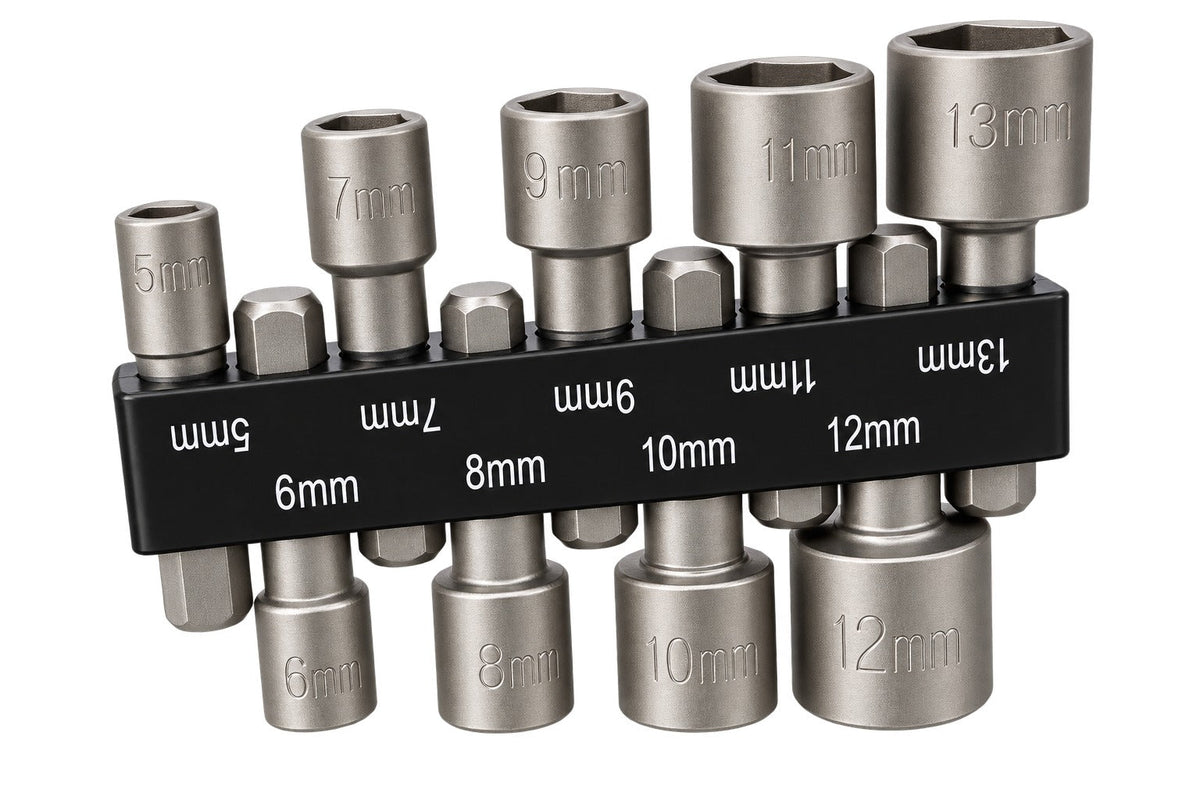 Dugókulcs készlet ütvefúró csatakozóval 5 – 13 mm