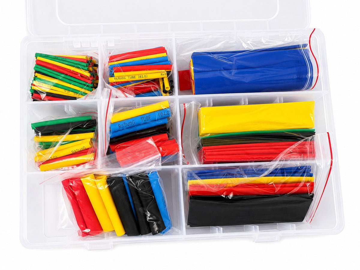 Zsugorcső készlet 328 db 2 típus GEBO TOOLS