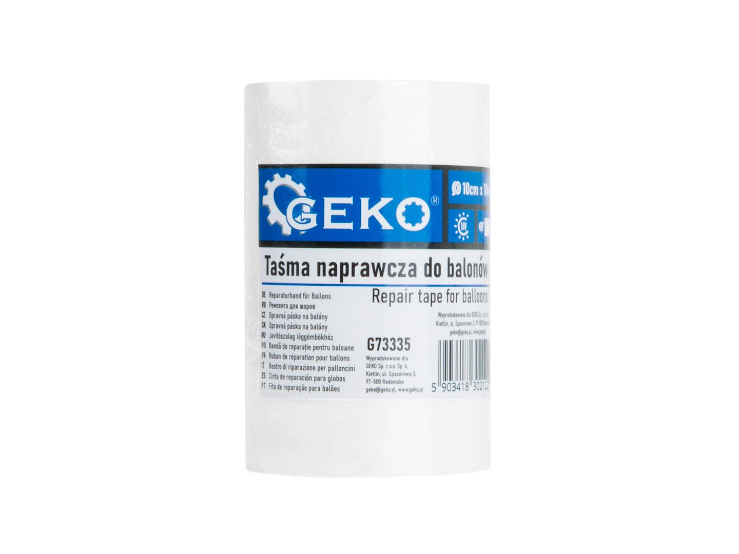 Silófólia javító ragasztószalag uv-védelemmel 10 cm x 10 m fehér