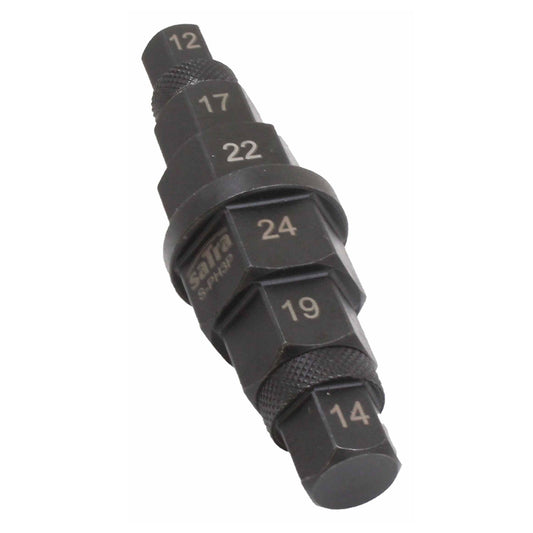 Speciális motorkerékpár hexagon kulcs első kerékhez 3/8” 12-24mm