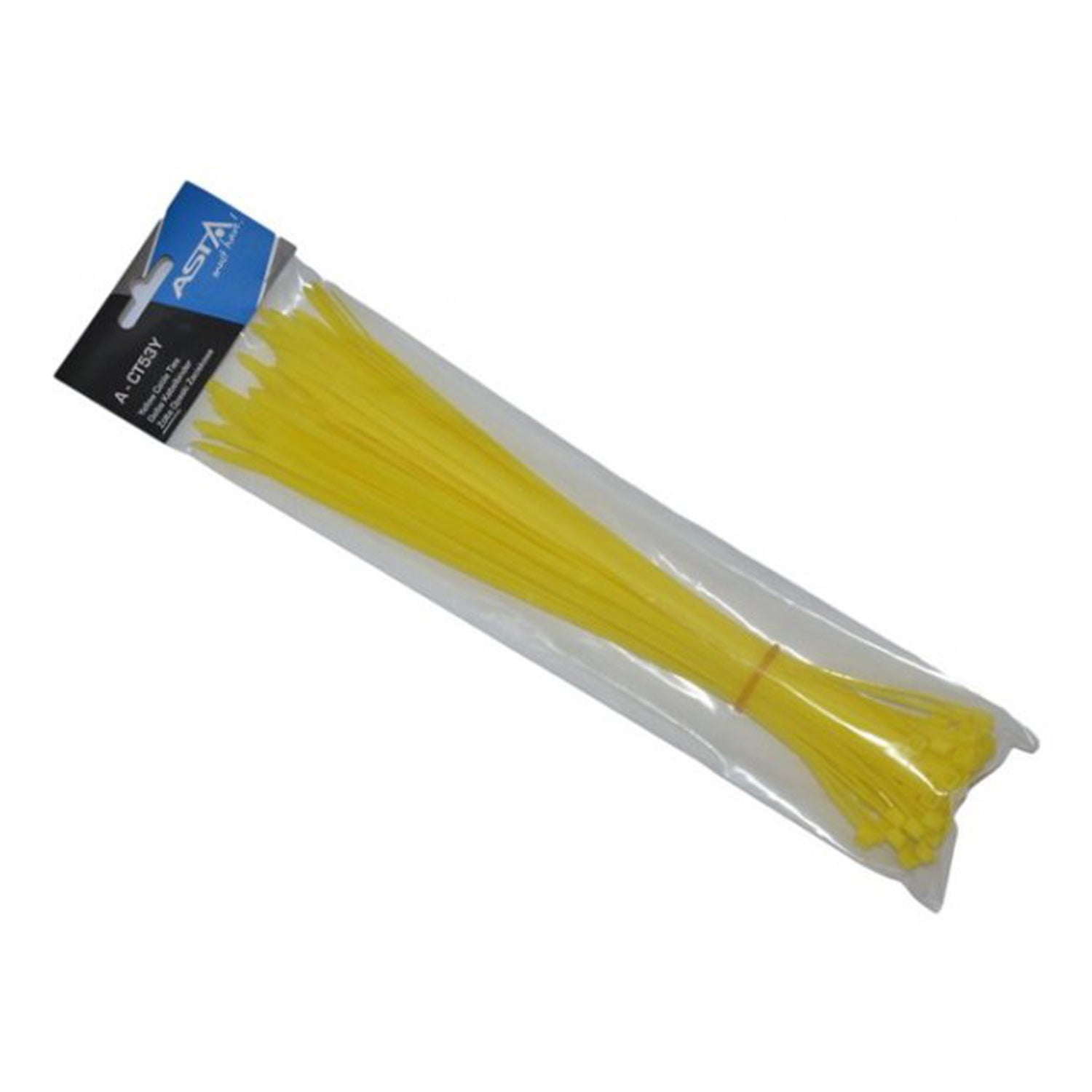 Sárga gyorskötöző készlet 5x300mm 50 db
