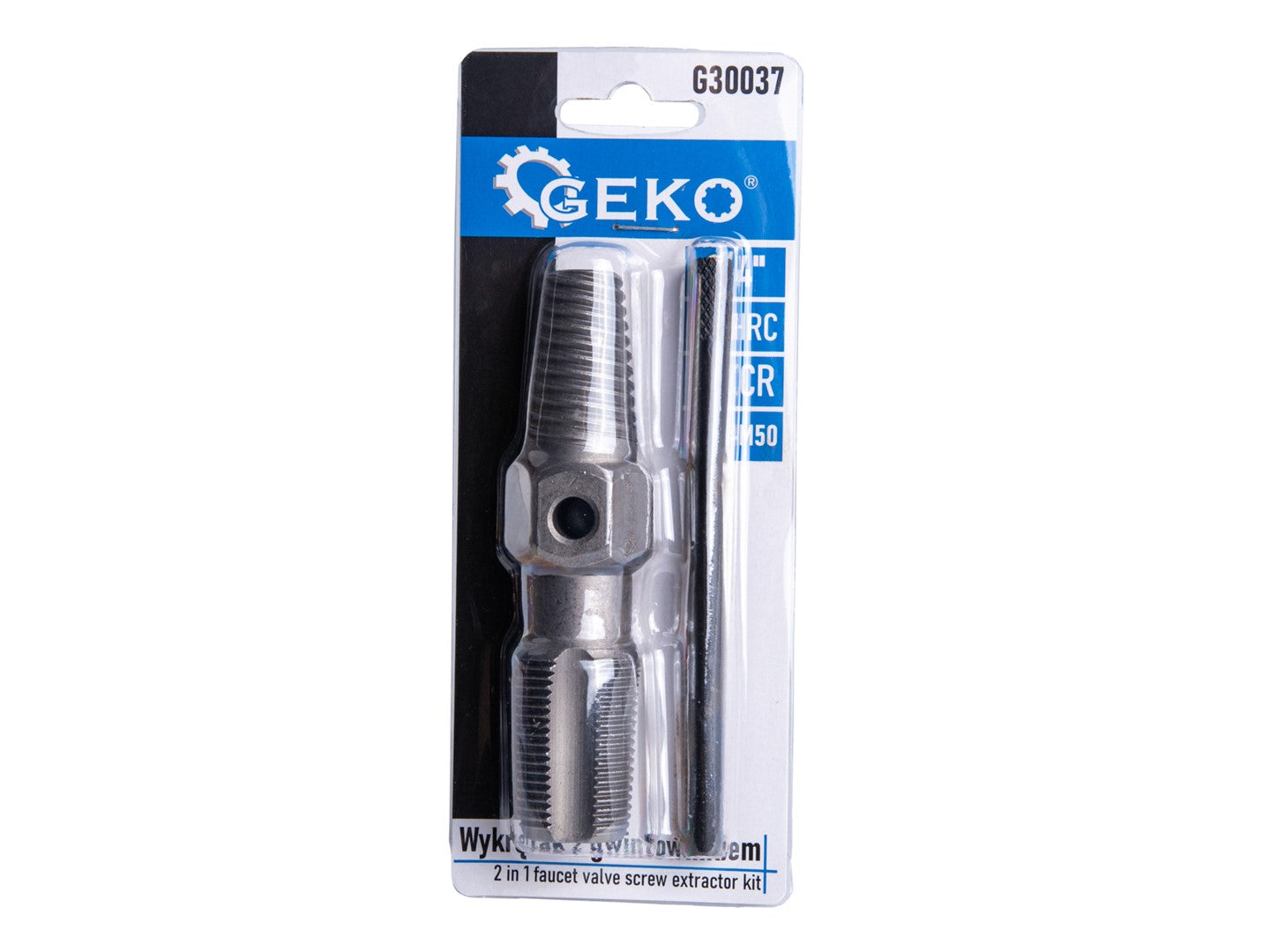 Sérült csavar eltávolító 2 az 1-ben 3/4" GEKO