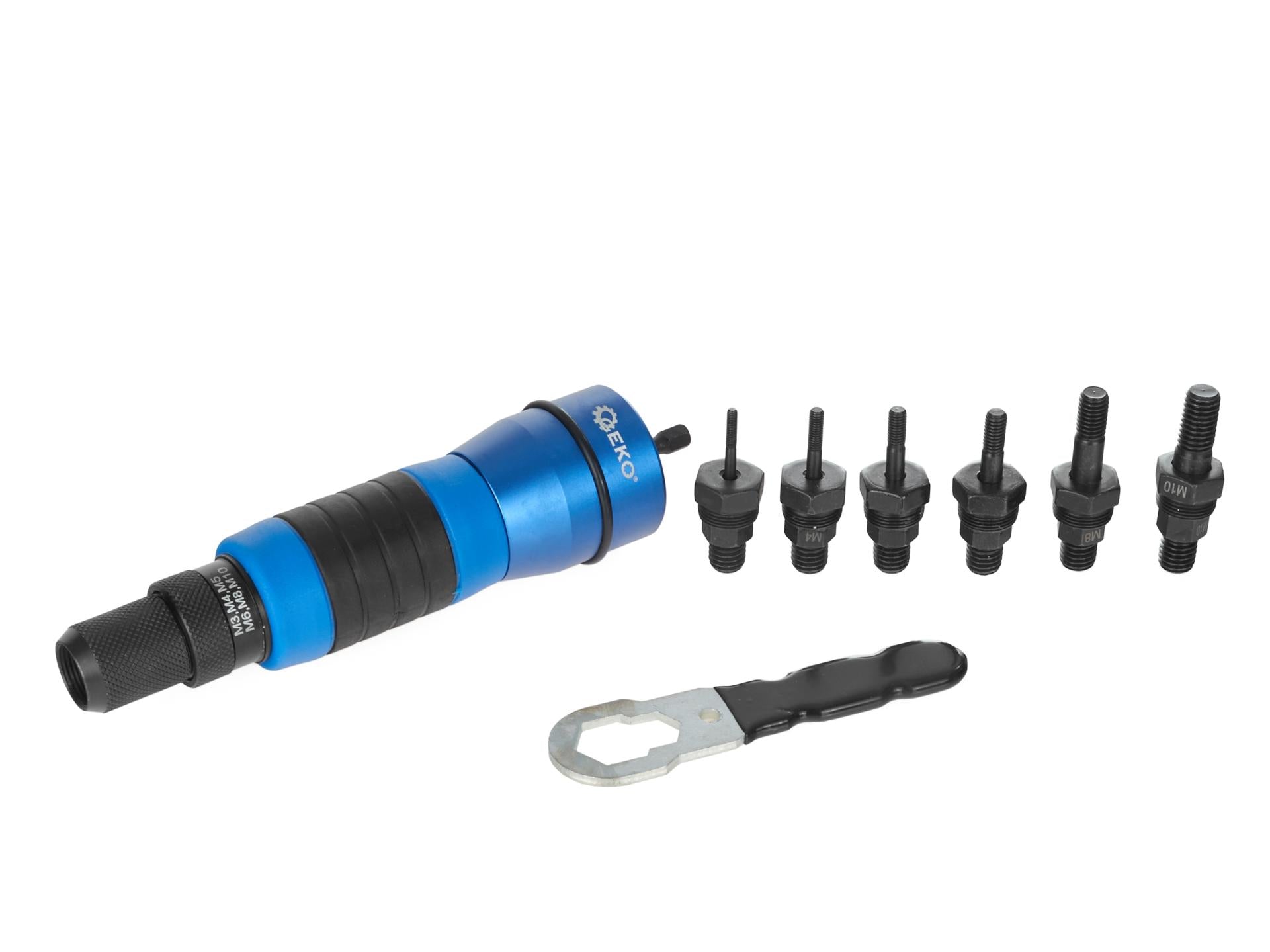 Szegecselő adapter fúrógéphez m3-m10