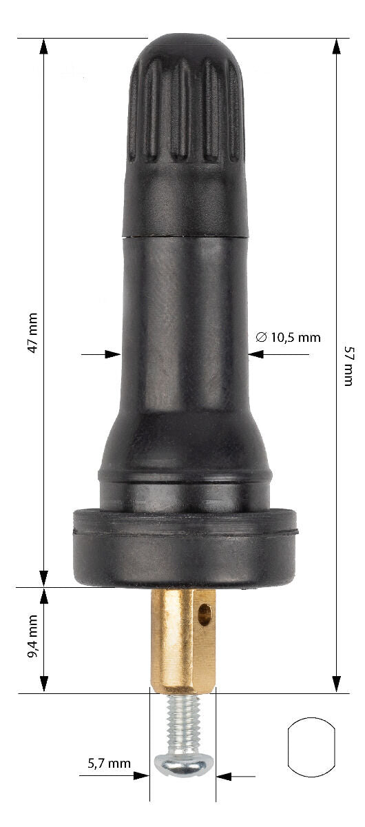 Szelep TPMS tr413 nyomásérzékelőhöz 562-3904