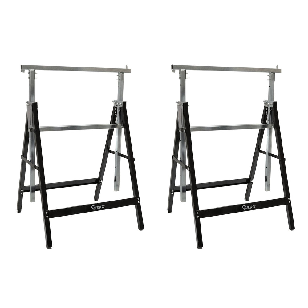 Szerelőbak - tartóbak állítható magassággal 80-130 cm 2 db GEKO