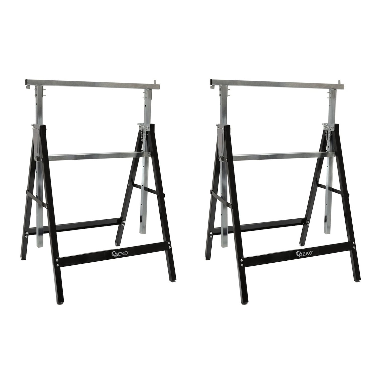 Szerelőbak - tartóbak állítható magassággal 80-130 cm 2 db GEKO