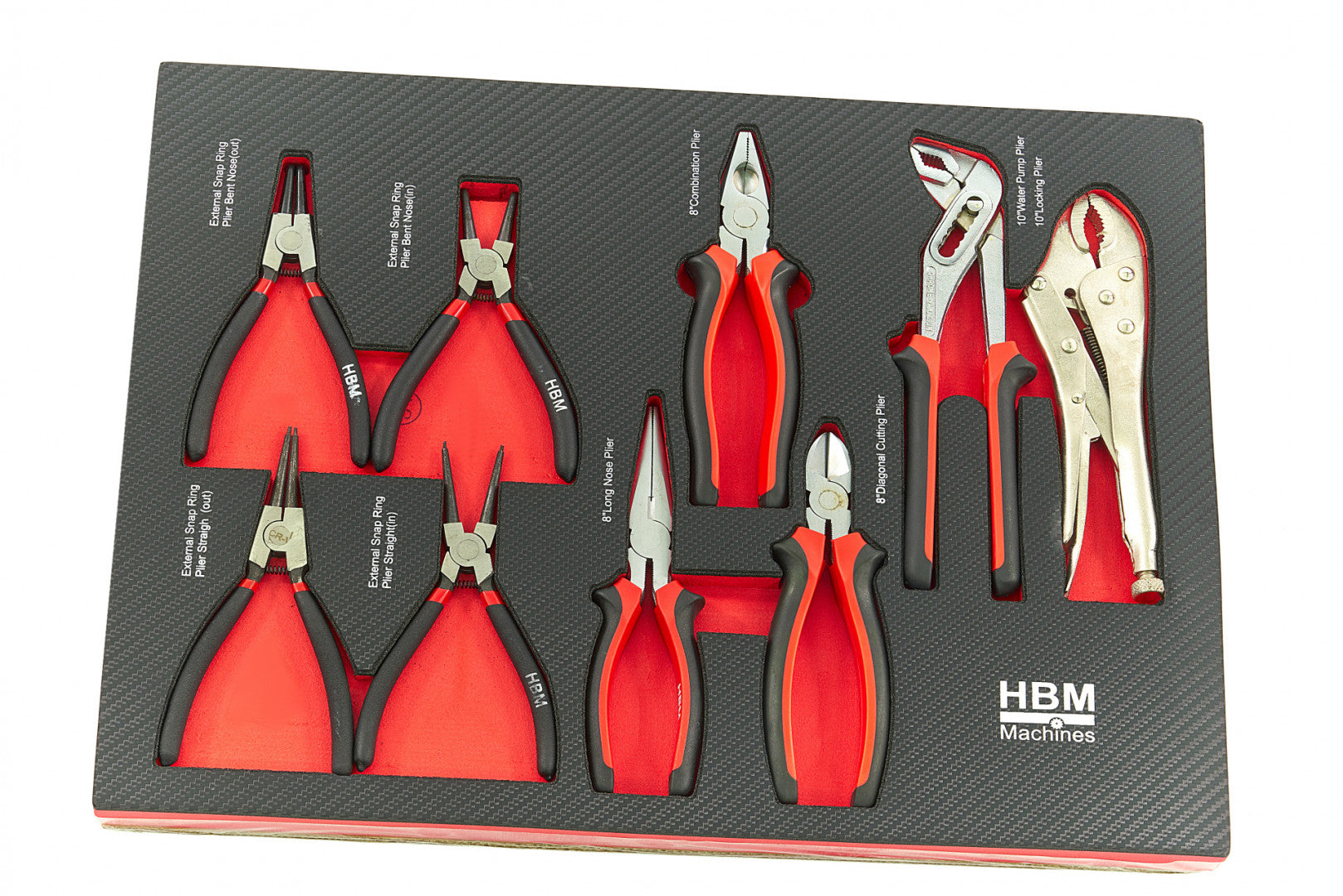 Szerszámos szekrény – szerszámos kocsi modul készlet 4 db 154 db – HBM MACHINES, hollandia – méretek: 39 x 54,5 cm