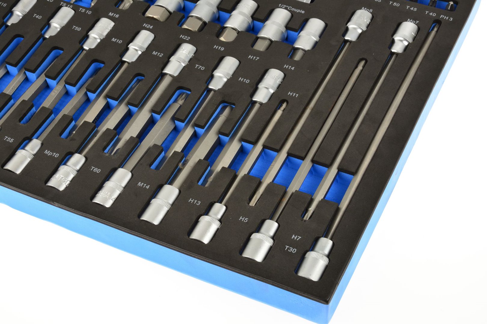 Szerszámos szekrény – szerszámos kocsi tálca TORX bit készlettel 102 db GEKO