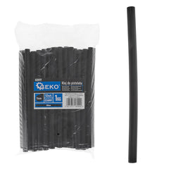Szilikonrúd készlet fekete 11x200 mm 52 db GEKO