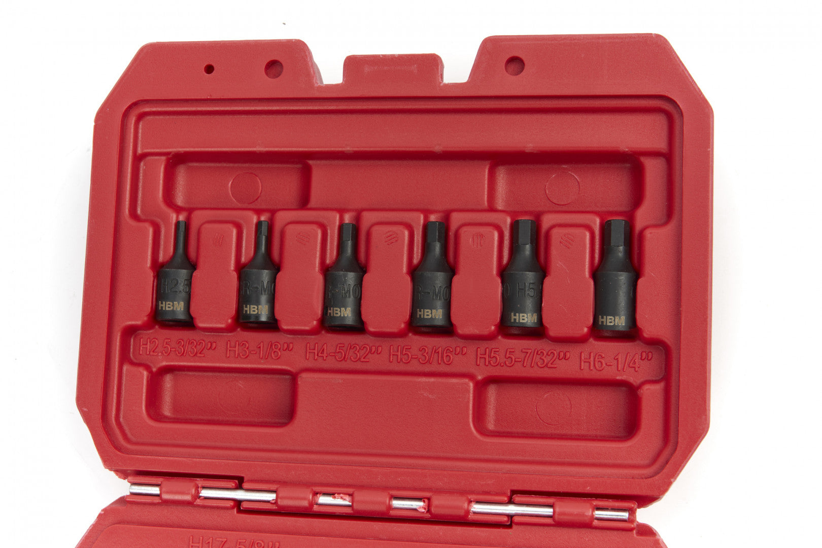 Ütő dugókulcs készlet 2.5-19 mm 1/4"-1/2" 14 db HBM MACHINES hollandia