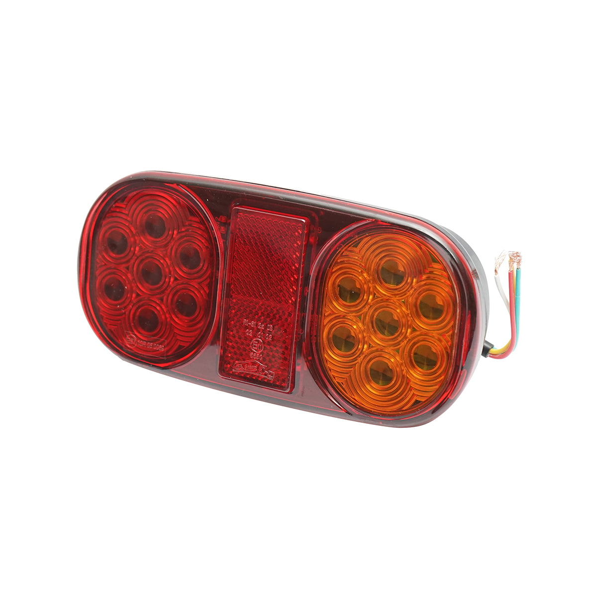 Teherautó hátsó lámpaszett, bal/jobb oldal, LED, 12V, Breckner Germany