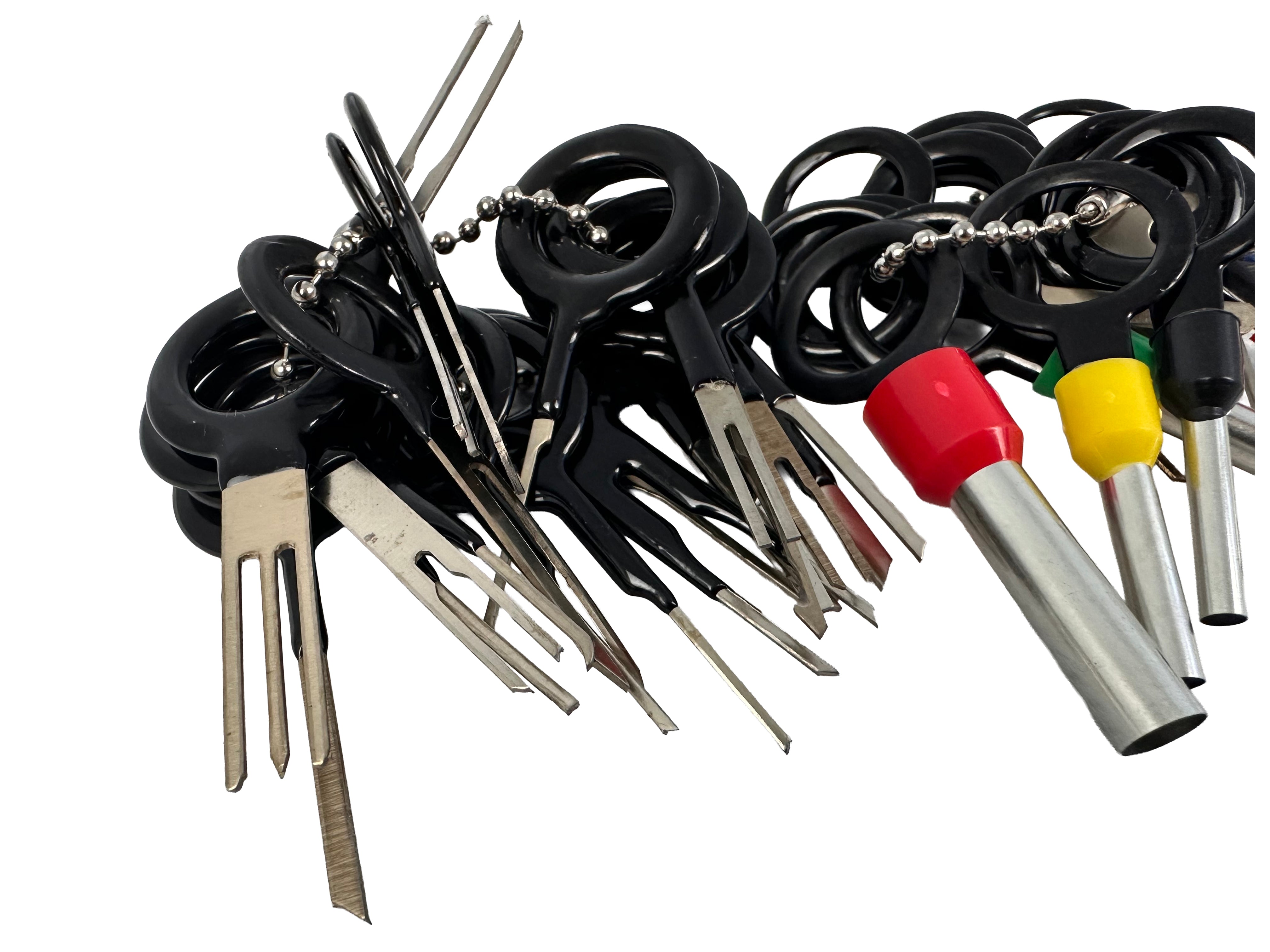 Terminál eltávolító - autó csatlakozó szerelő készlet 38 db GEBO TOOLS