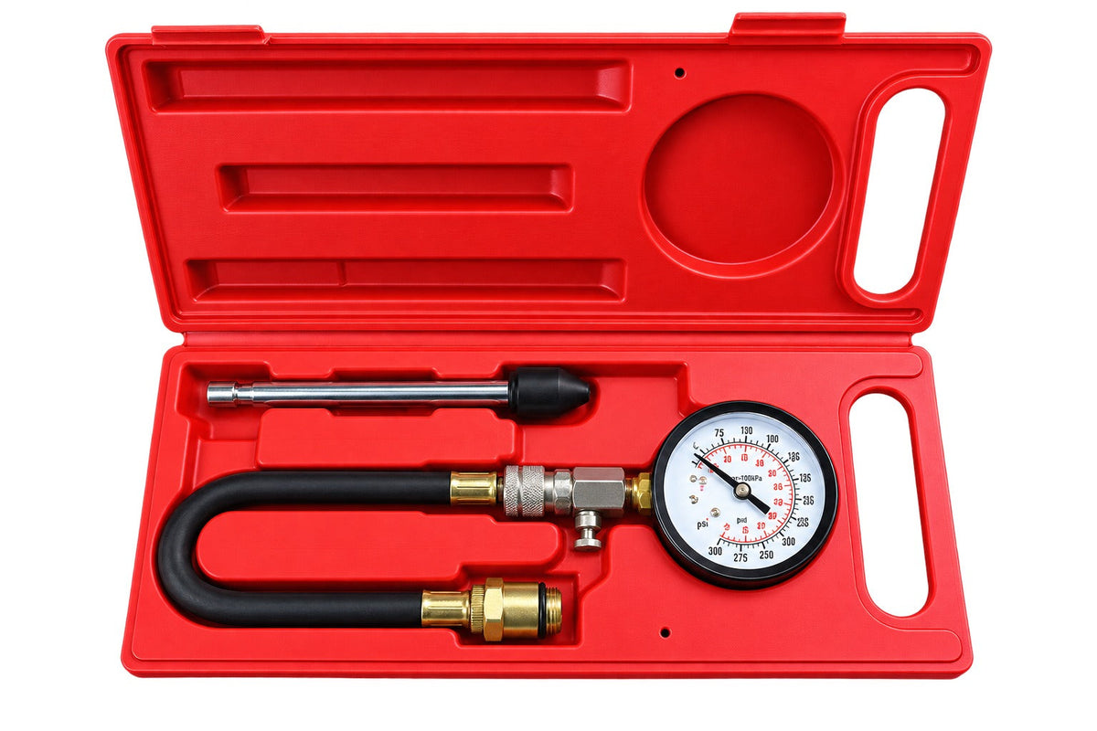 BenzINNYomásmérő készlet GEBO TOOLS