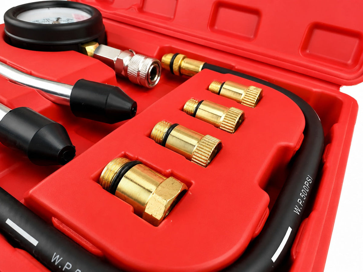 Benzines kompressziomérő 8 db GEBO TOOLS