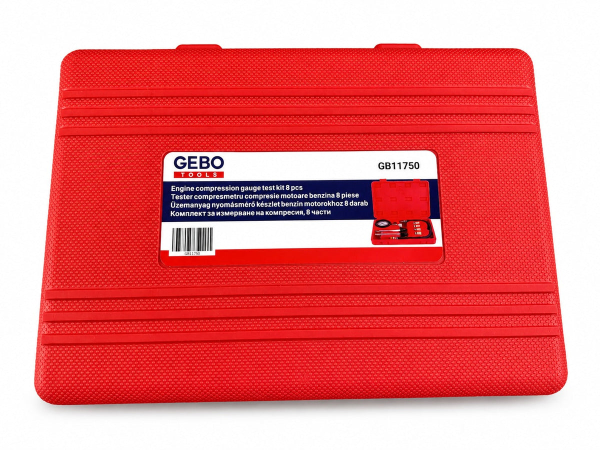 Benzines kompressziomérő 8 db GEBO TOOLS