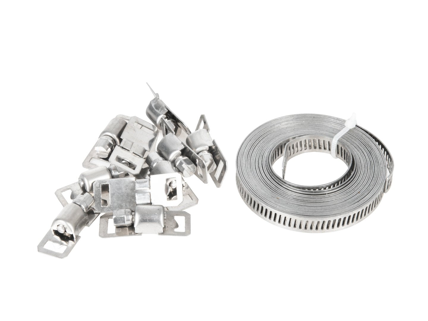 Tömlőbilincs készlet féMSzalagos 8 mm x 3 m 10 db GEKO