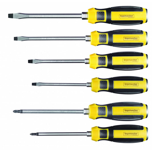 Topmaster csavarhúzó készlet 6 db cr-v