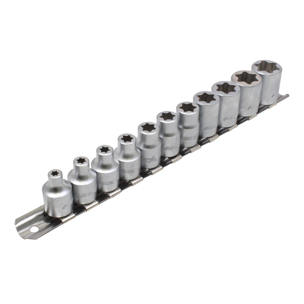Torx 3/8 e6-e20 dugókulcs készlet 11 db