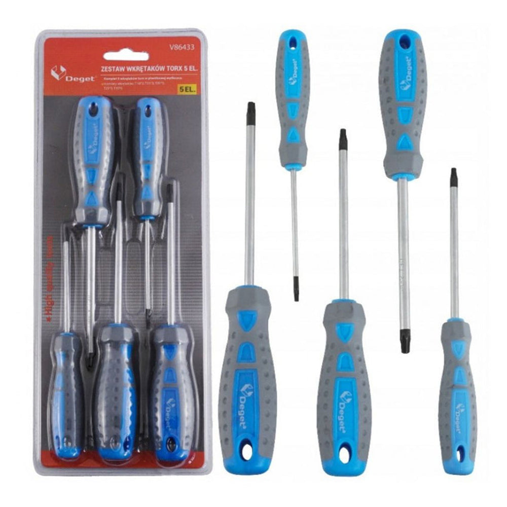 Torx csavarhúzó készlet 5 db