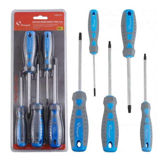 Torx csavarhúzó készlet 5 db