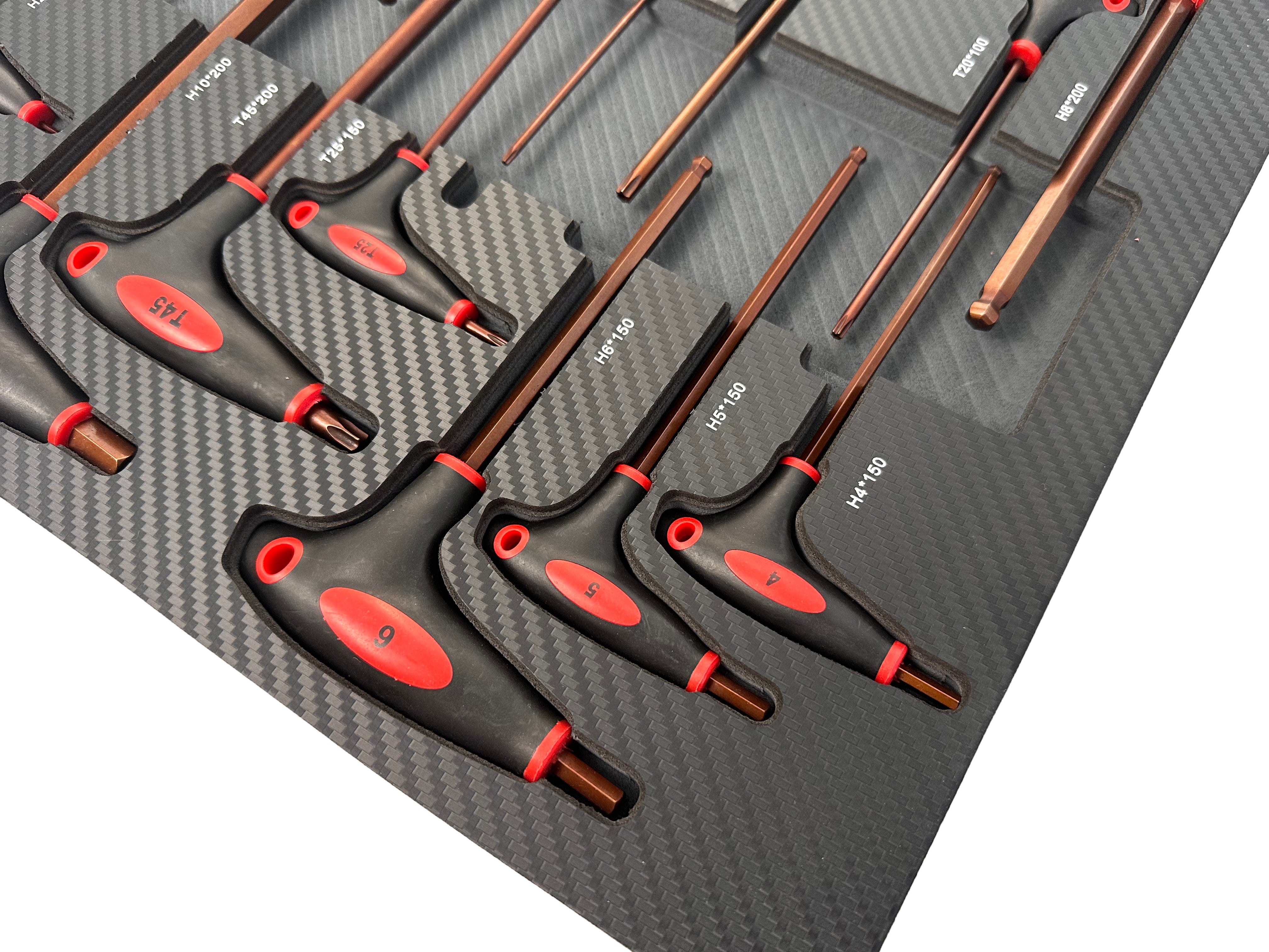 Torx imbus szekrény modul t fogantyúval 18 db GEBO TOOLS