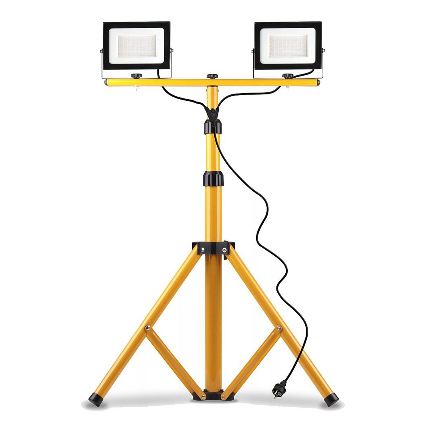 HÁROM LÁBÚ SMD LED LÁMPA 2X50W 4500K