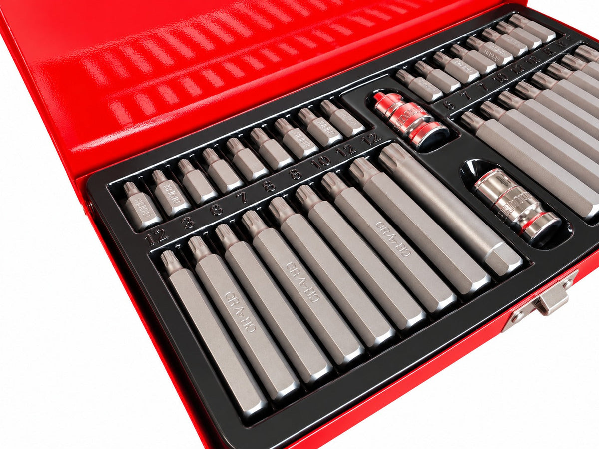 Bit készlet TORX XZN hex splin 40 db GEBO TOOLS