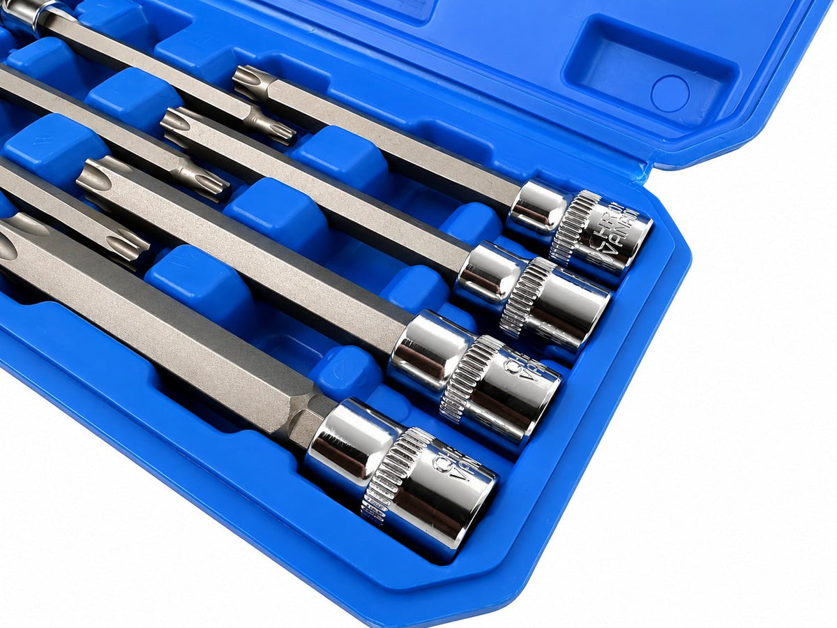 Extra hosszú TORX bit készlet 3/8" 7 db