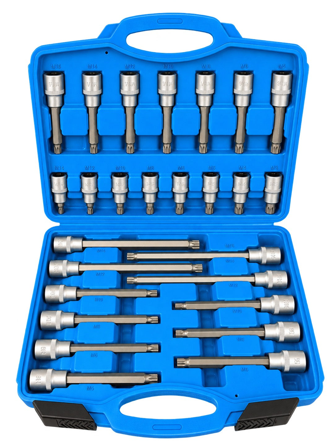 Bit készlet XZN m spline 1/2" 26 db