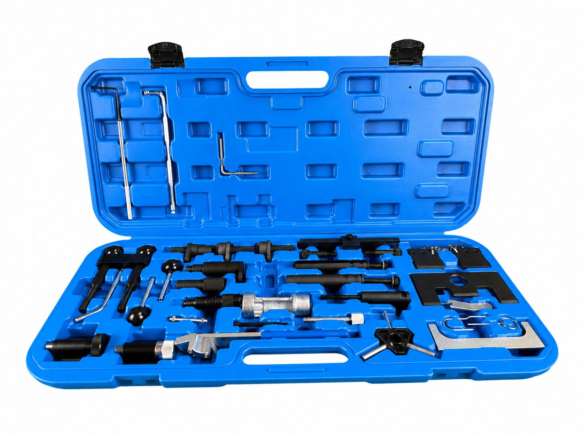 Vezérlésrögzítő készlet VW AUDI SEAT SKODA 1.2 1.4 1.6 1.9 2.0 2.5 3.3 díezel és benzin GEBO TOOLS