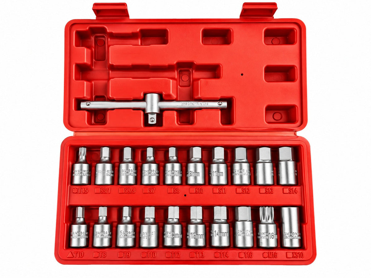 Olajteknő kulcs készlet 21 db GEBO TOOLS