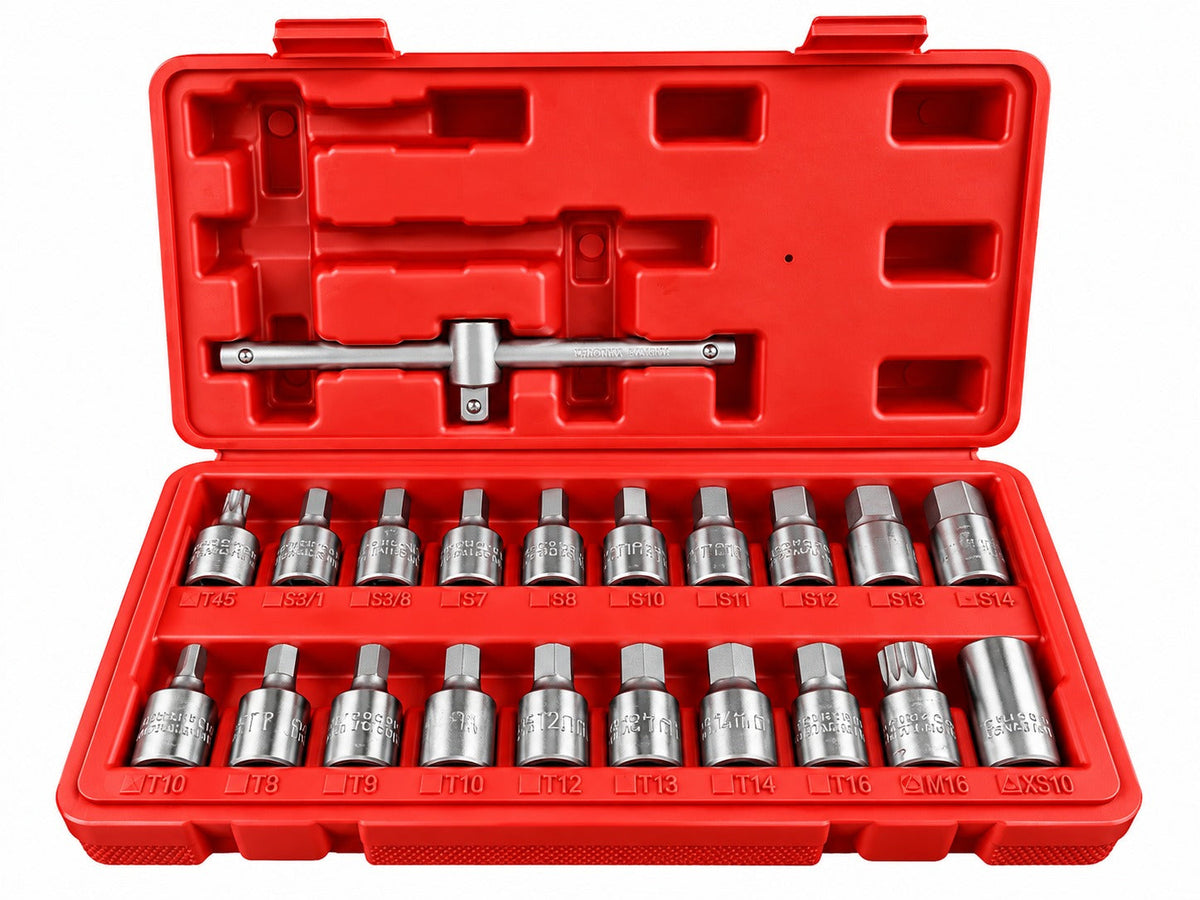 Olajteknő kulcs készlet 21 db GEBO TOOLS