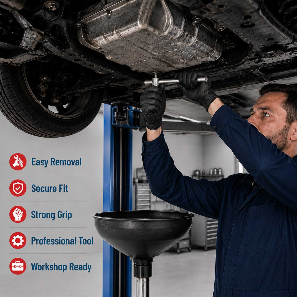 Olajteknő kulcs készlet 21 db GEBO TOOLS