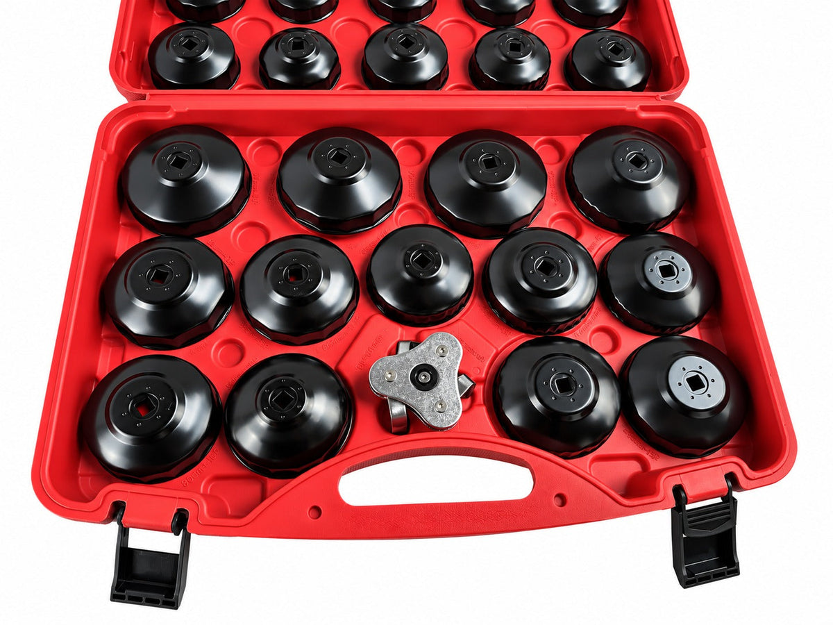 Olajszűrő kupak kulcs készlet 30 darab GEBO TOOLS