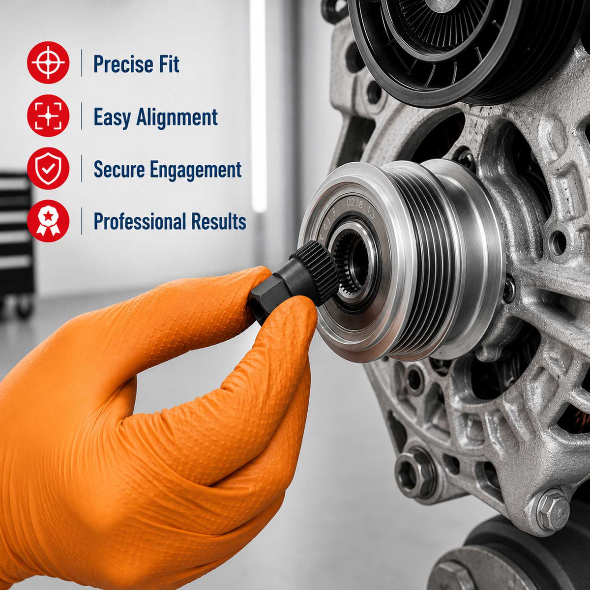 Generátor szerelő készlet - 13 db GEBO TOOLS