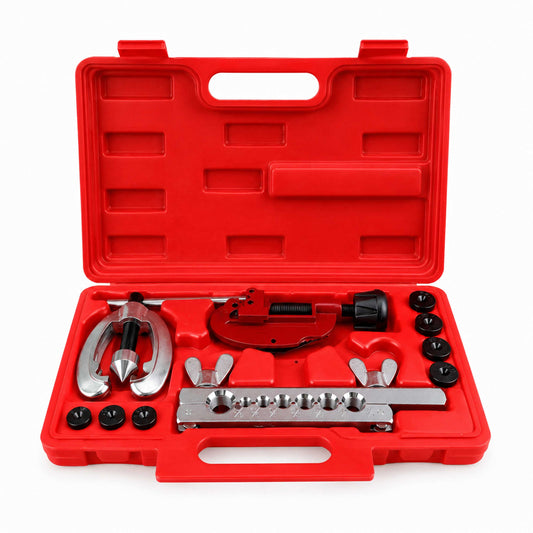 Fékcső peremező készlet vágóval GEBO TOOLS