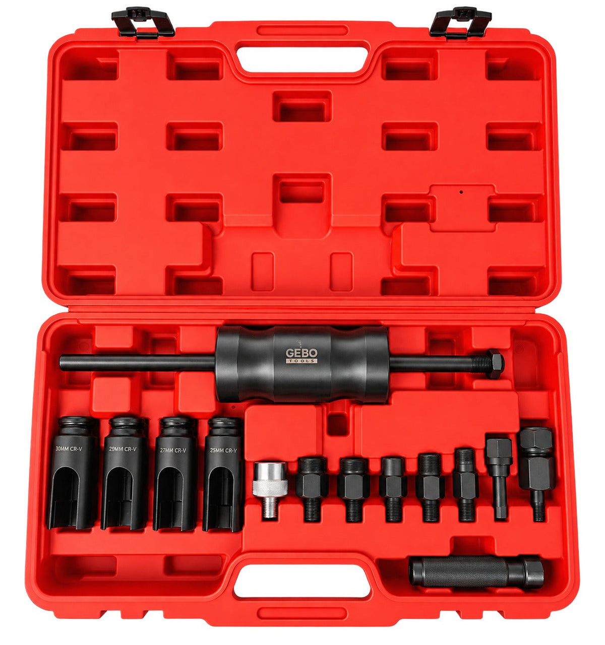 Injektor - porlasztó kihúzó készlet diesel 14 db GEBO TOOLS