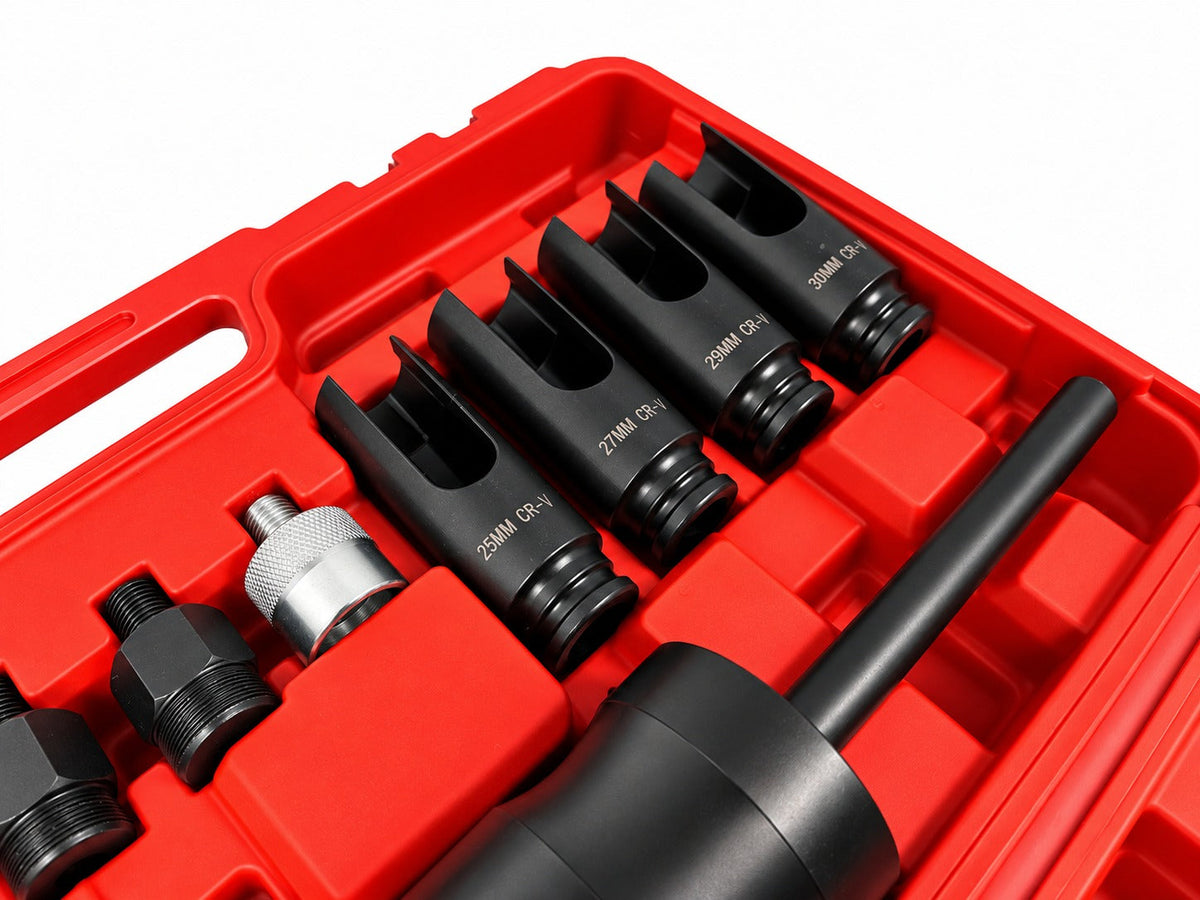 Injektor - porlasztó kihúzó készlet diesel 14 db GEBO TOOLS