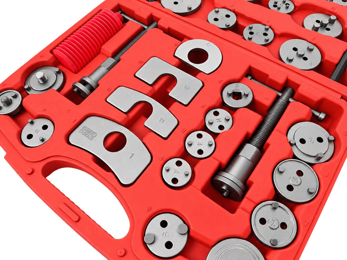 Féknyereg visszanyomó készlet 35 db GEBO TOOLS