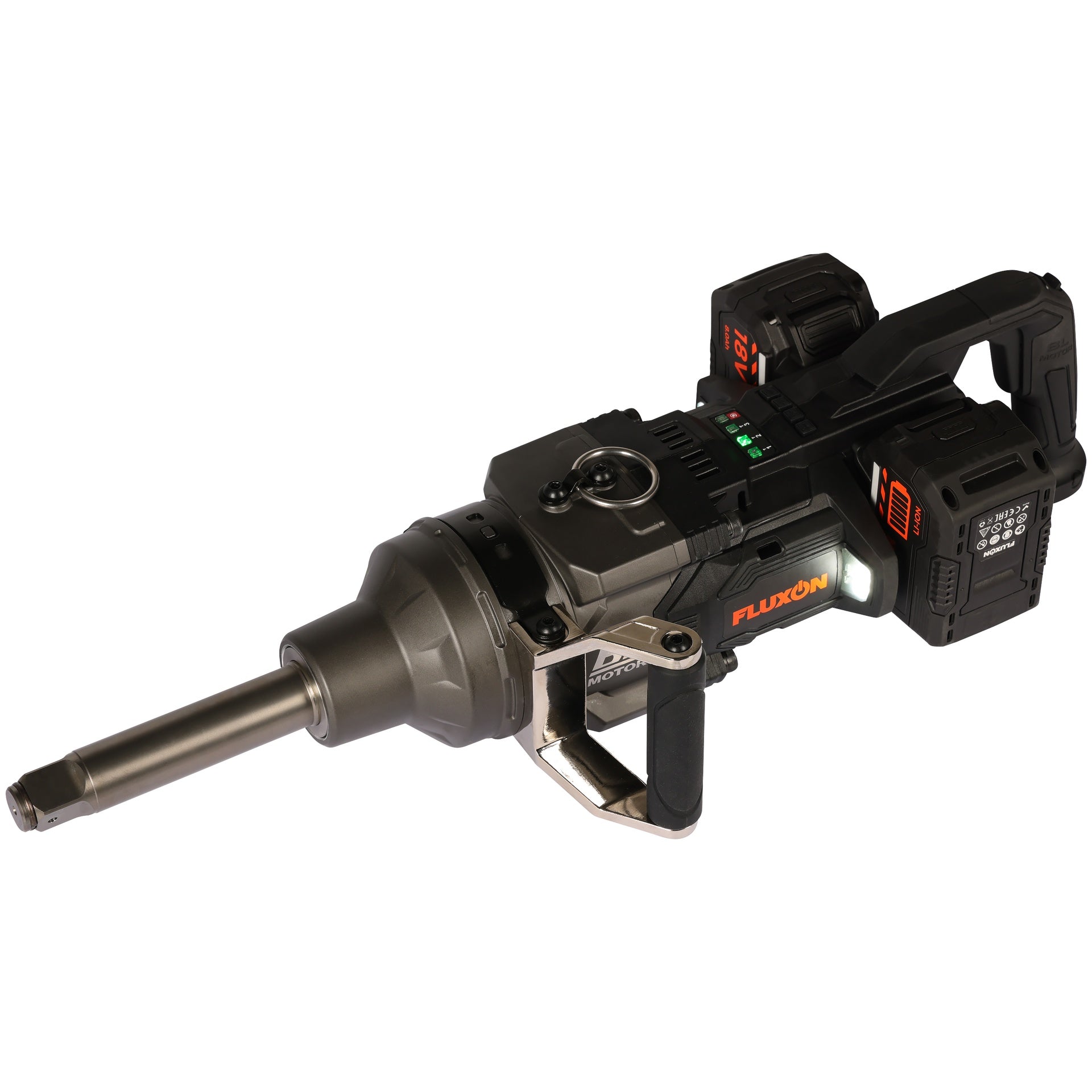 Ütvecsavarozó 1" 4000 NM kefe nélküli motor akkumulátorral 8 ah 18 v