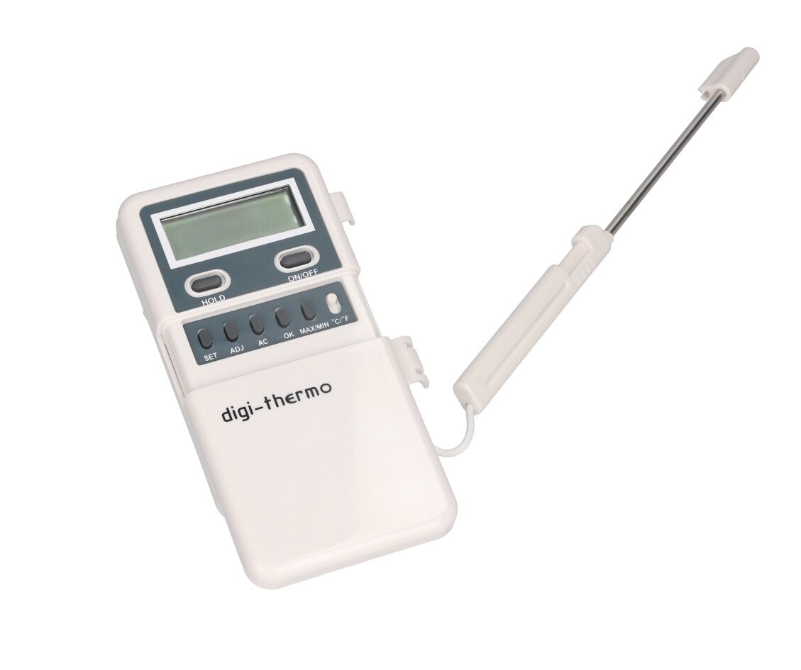 DIGITÁLIS HŐMÉRŐ 1M-ES SZONDÁVAL LÉGKONDICIONÁLÓ RENDSZEREKHEZ -50 +300 ⁰C