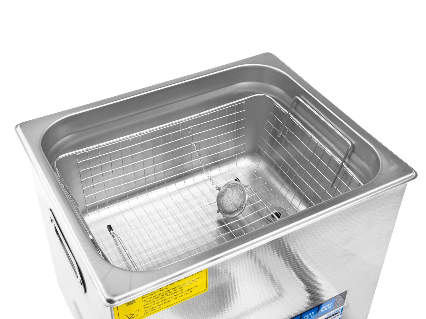 Ultrahangos tisztító berendezés 10l 250w GEKO