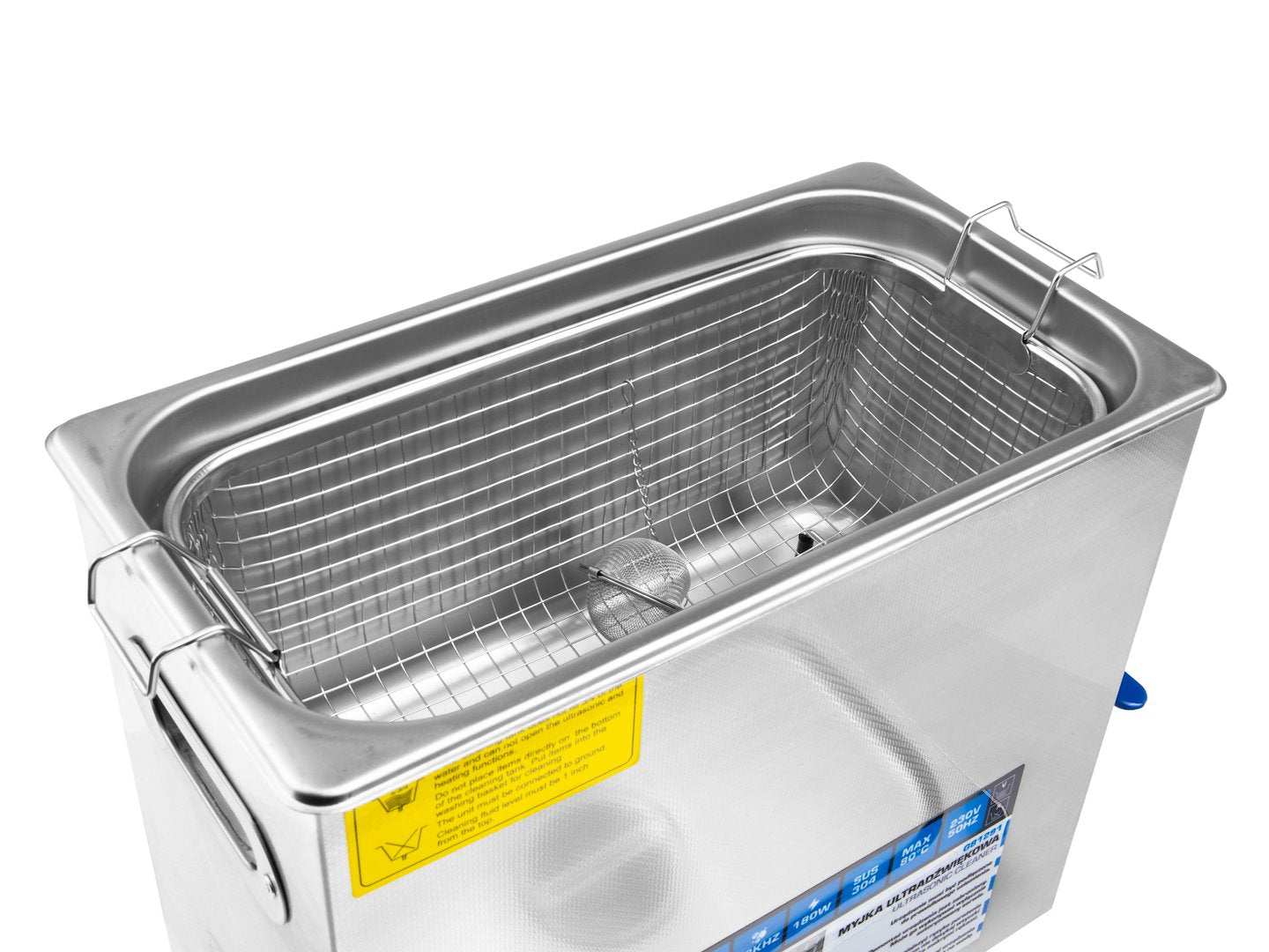 Ultrahangos tisztító berendezés 6 l 180w GEKO