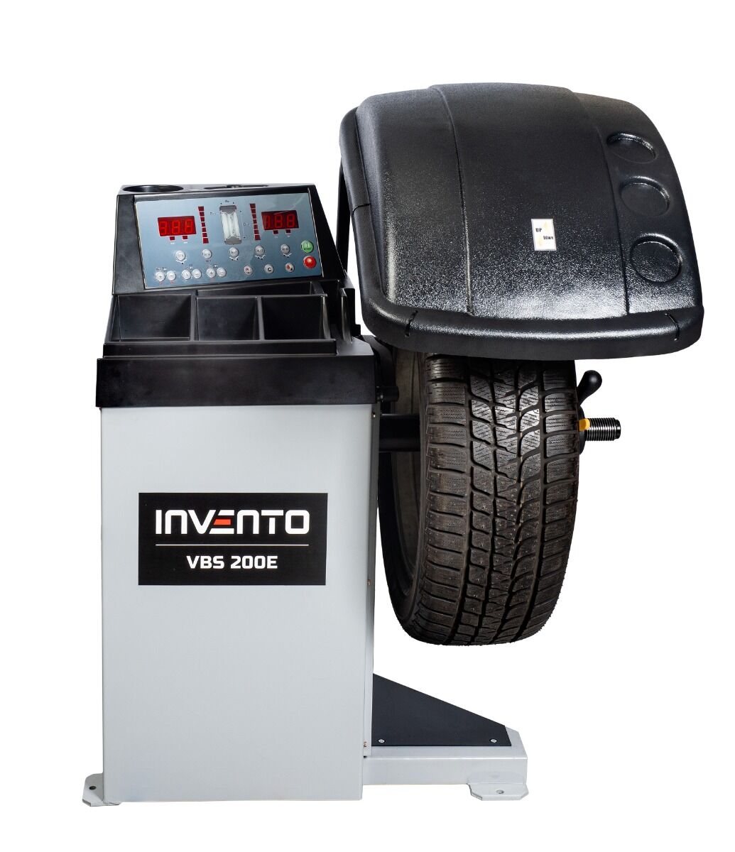 FÉLAUTOMATA CENTÍROZÓ - KERÉKKIEGYENSÚLYOZÓ GÉP 24" INVENTO VBS 200E