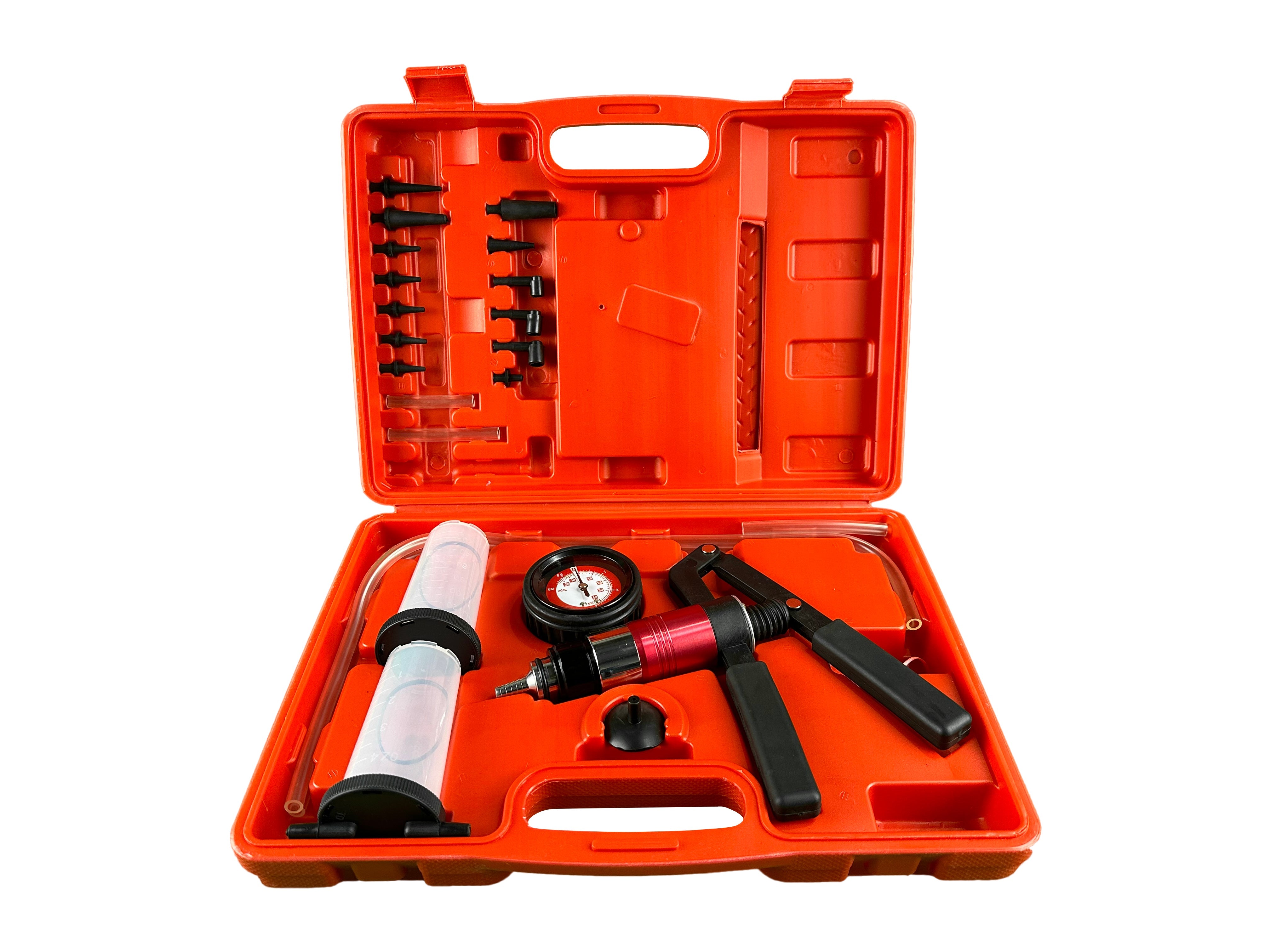 Vákuum / nyomásmérő pumpa készlet GEBO TOOLS